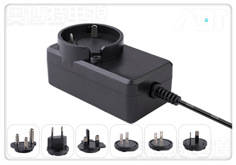10V1A可換頭電源適配器